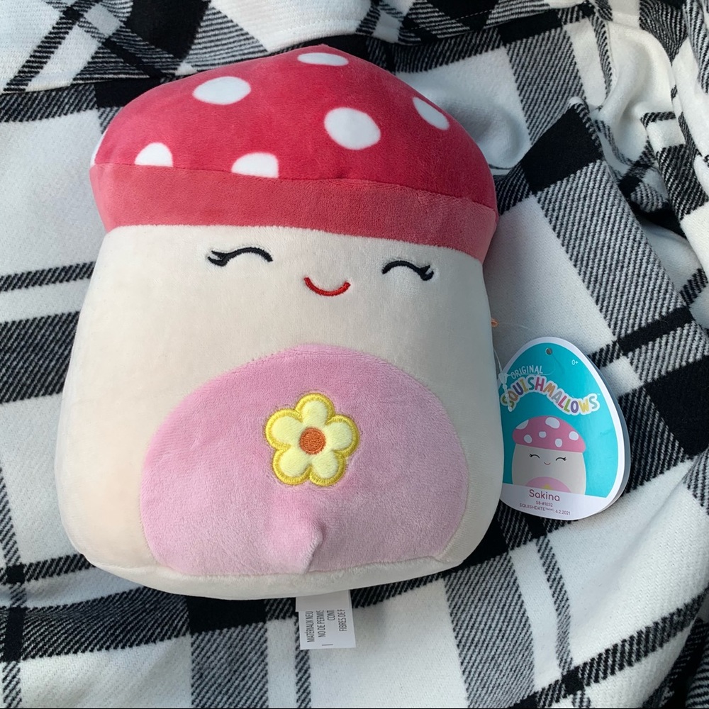 SOLD Squishmallows Sakina the Mushroom 8"
